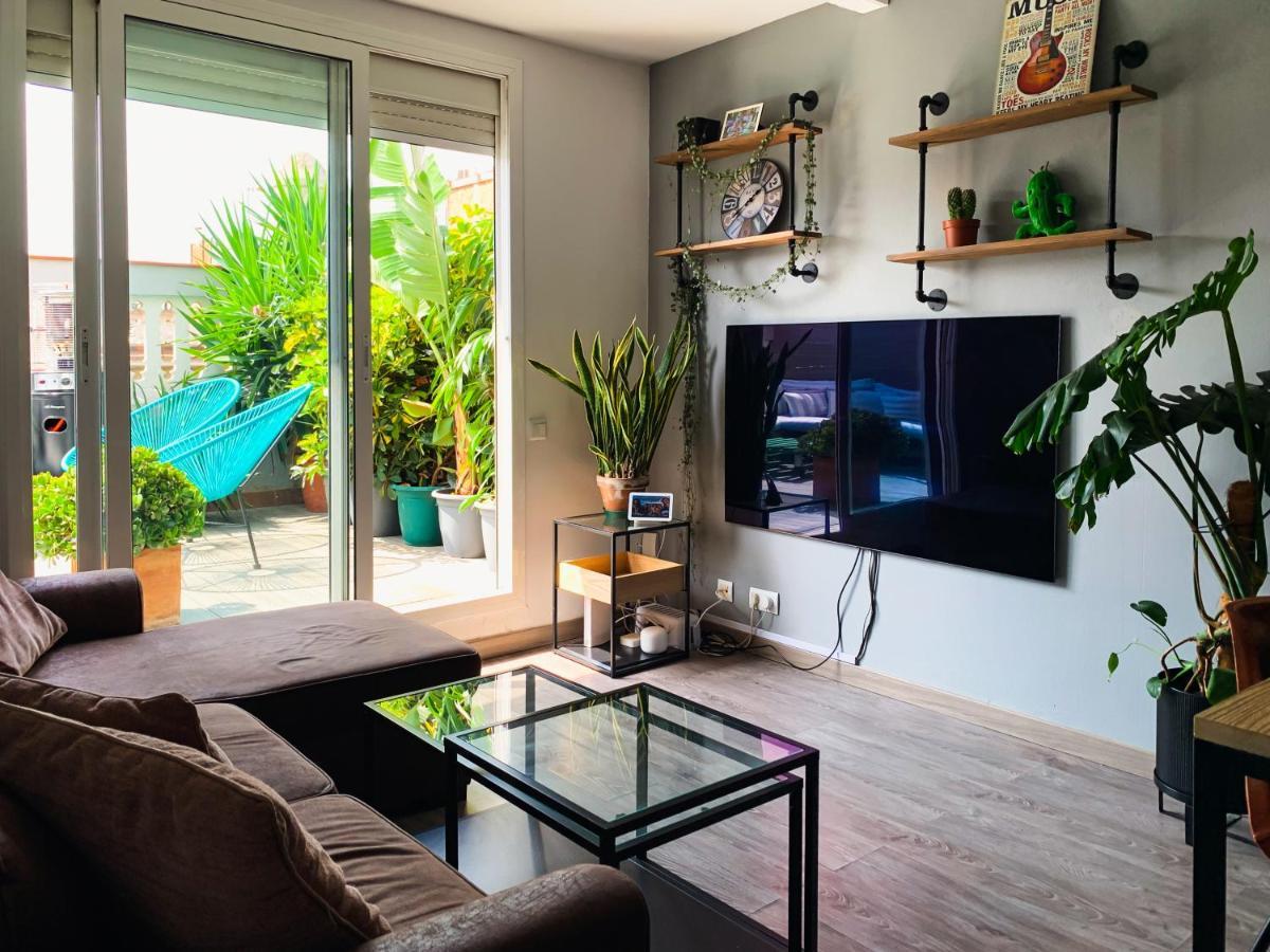 Incredible 2Br Penthouse With Urban Rooftop Garden บาร์เซโลนา ภายนอก รูปภาพ