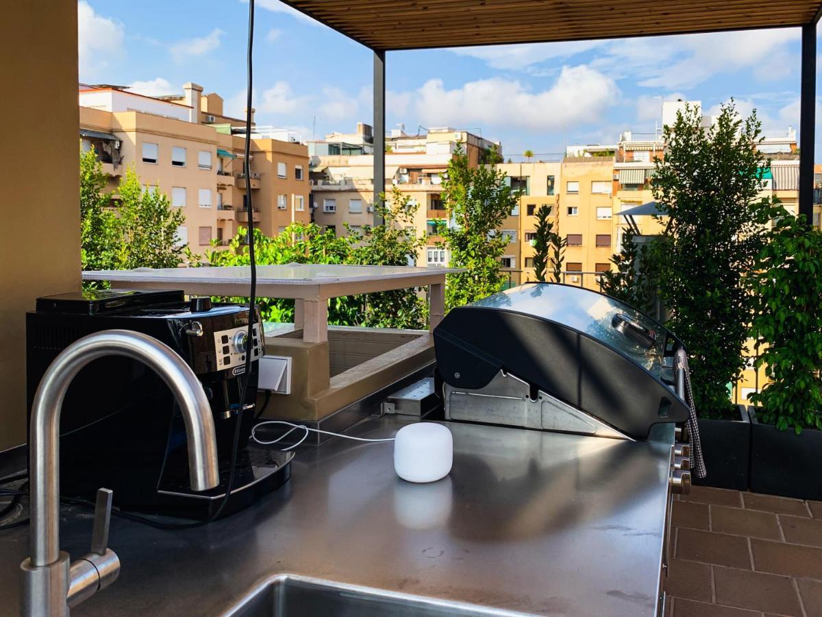 Incredible 2Br Penthouse With Urban Rooftop Garden บาร์เซโลนา ภายนอก รูปภาพ
